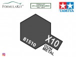 Pintura Tamiya X-10 Gun Metal