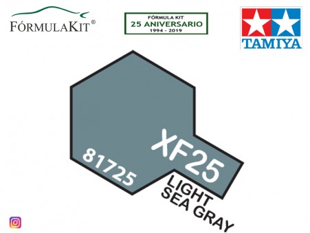 Pintura Tamiya XF-25 Light Sea Grey