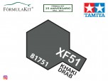 Pintura Tamiya XF-51 Khaki Drab