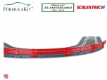 Valla guarda raíl curva standard 45 º SCALEXTRIC
