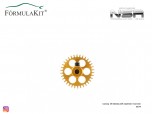 Corona 34 Dientes AW Aluminio 16,8 mm