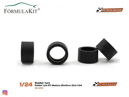 Neumático SLICK TR Medium 25 x 13 mm