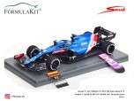 1:43 Alpine A521 3º Qatar GP 2021 Podium Fernando Alonso